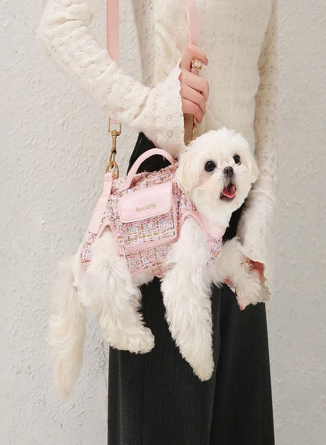 Touchdog Dog Lift Harness Dog Carrier- with Soft Cushion Belt Design for Dogs/Lightweight Breathable Multi Functional, Can be Used as a Handbag (XS) - Image 3